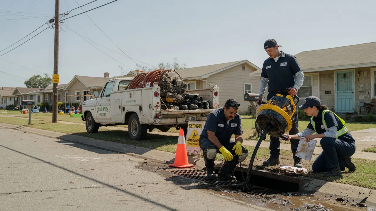 Drain Cleaning in Pittstown, NJ near me